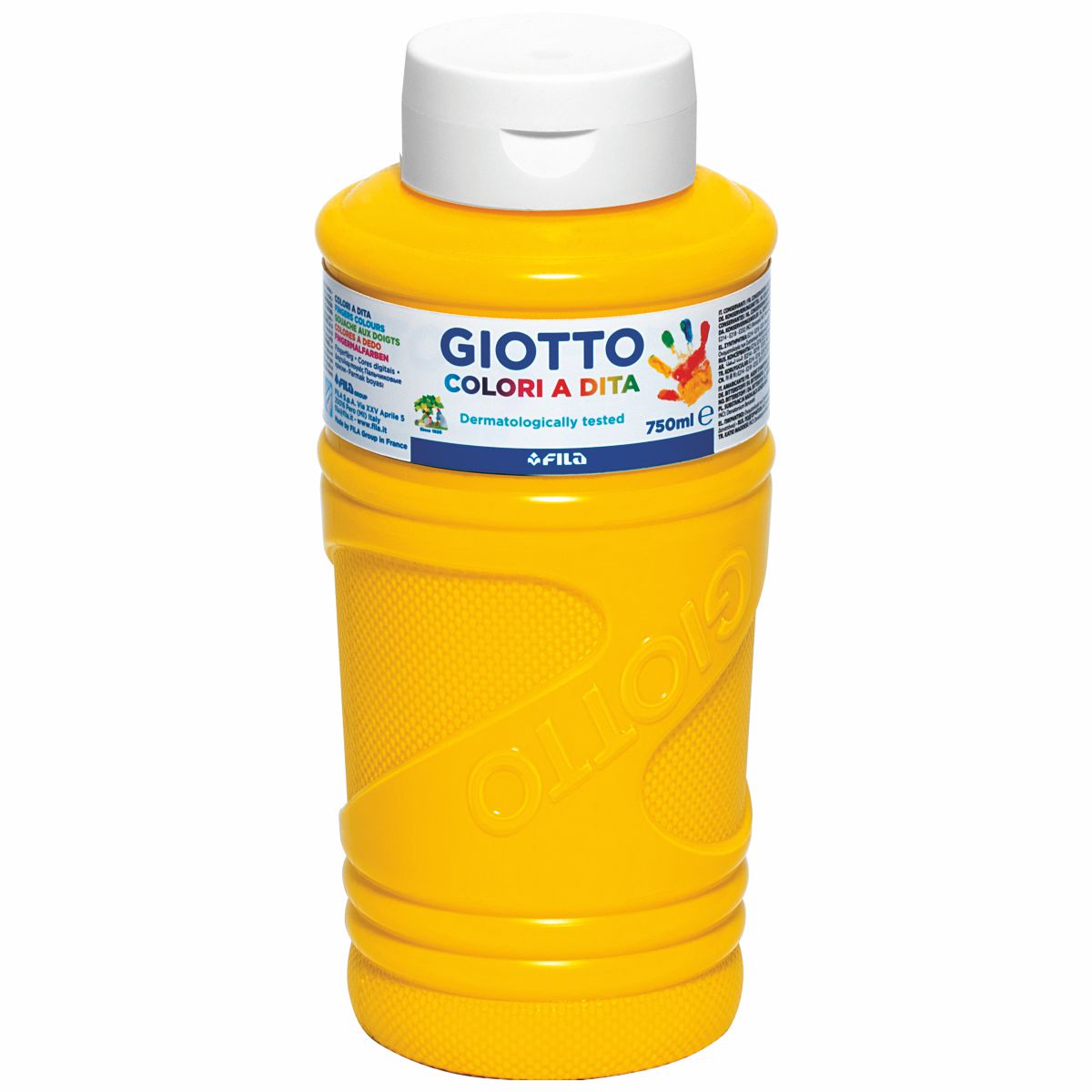 GIOTTO Fingerfarbe be-be 750ml gelb