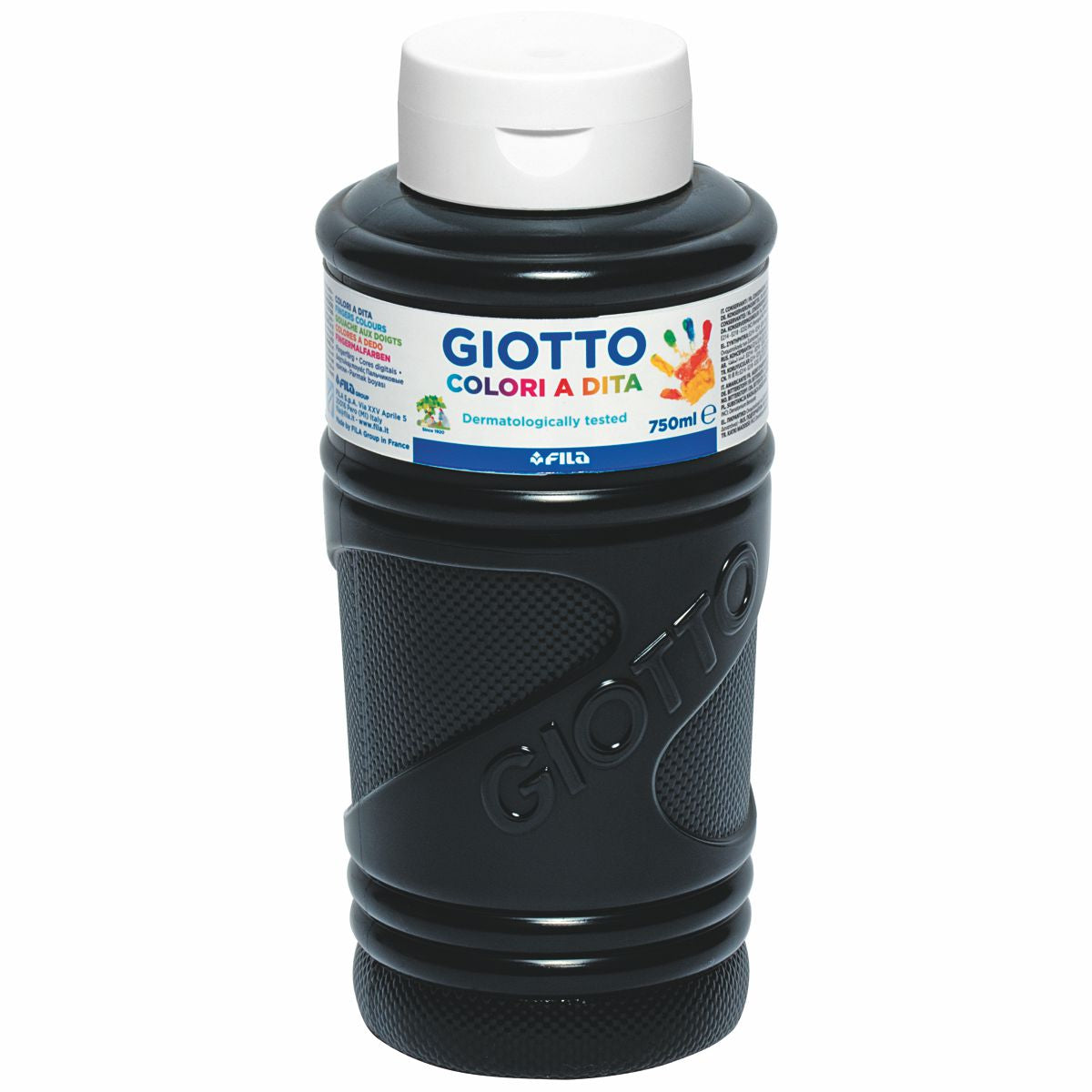GIOTTO Fingerfarbe be-be 750ml schwarz