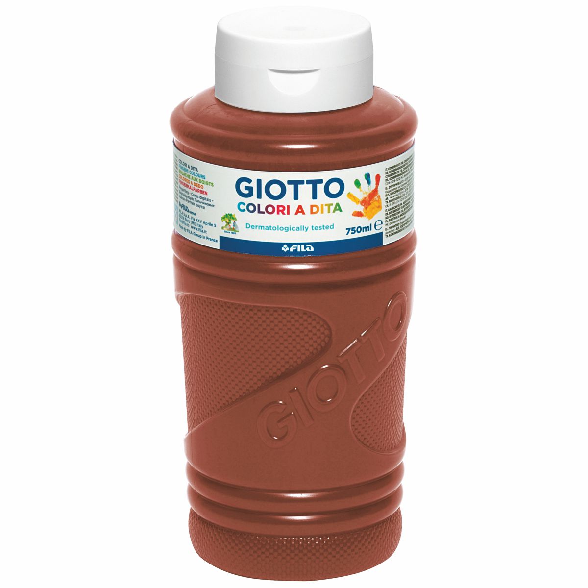 GIOTTO Fingerfarbe be-be 750ml braun