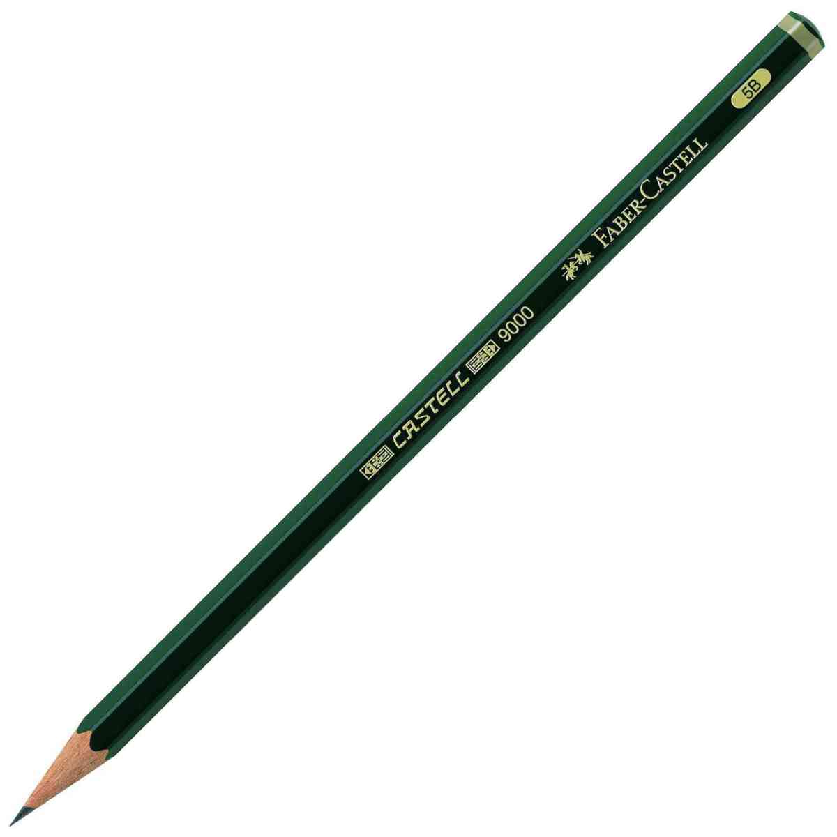 FABER CASTELL Bleistift 9000 Härte 5B