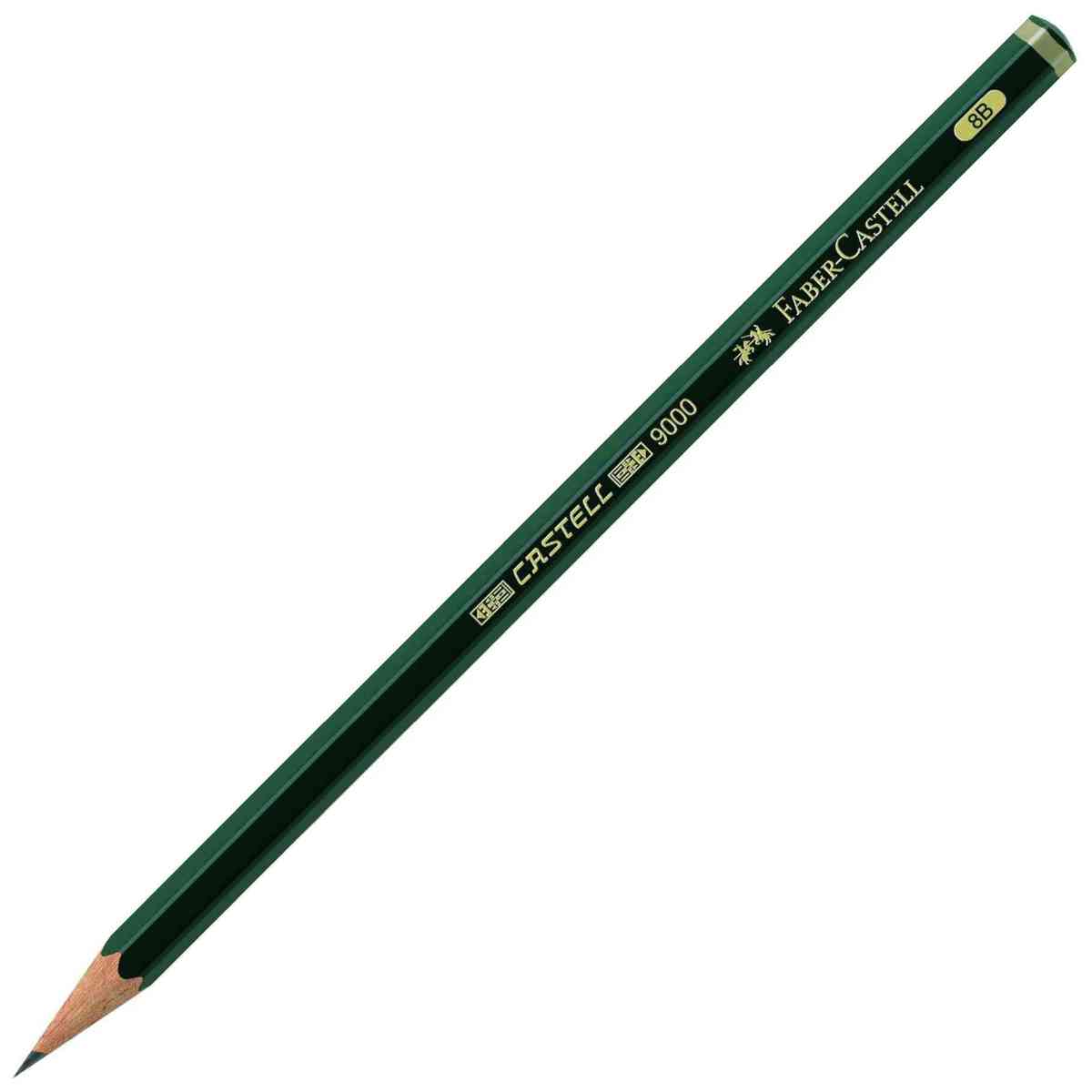 FABER CASTELL Bleistift 9000 Härte 8B