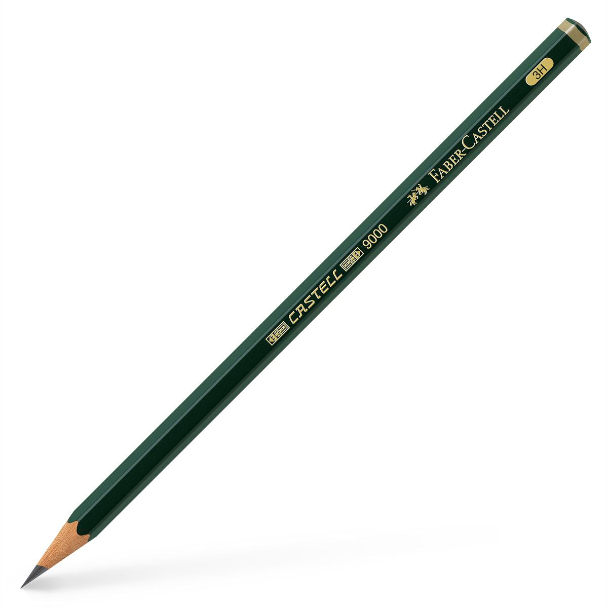 FABER CASTELL Bleistift 9000 Härte 3H