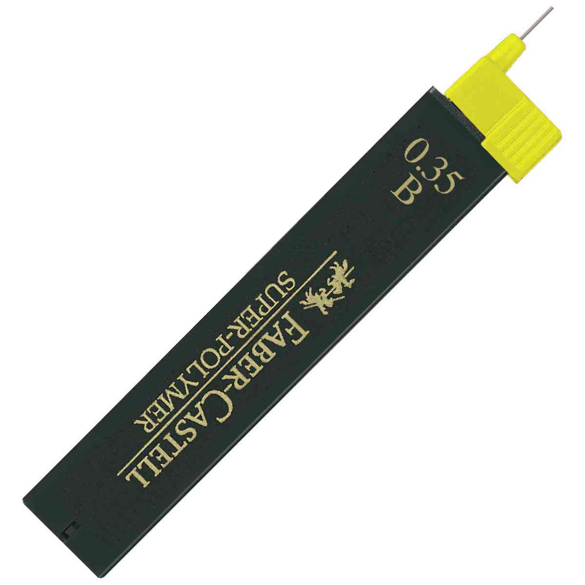 FABER CASTELL Bleistiftmine SUPER-POLYMER 0,35mm B 12 Stück
