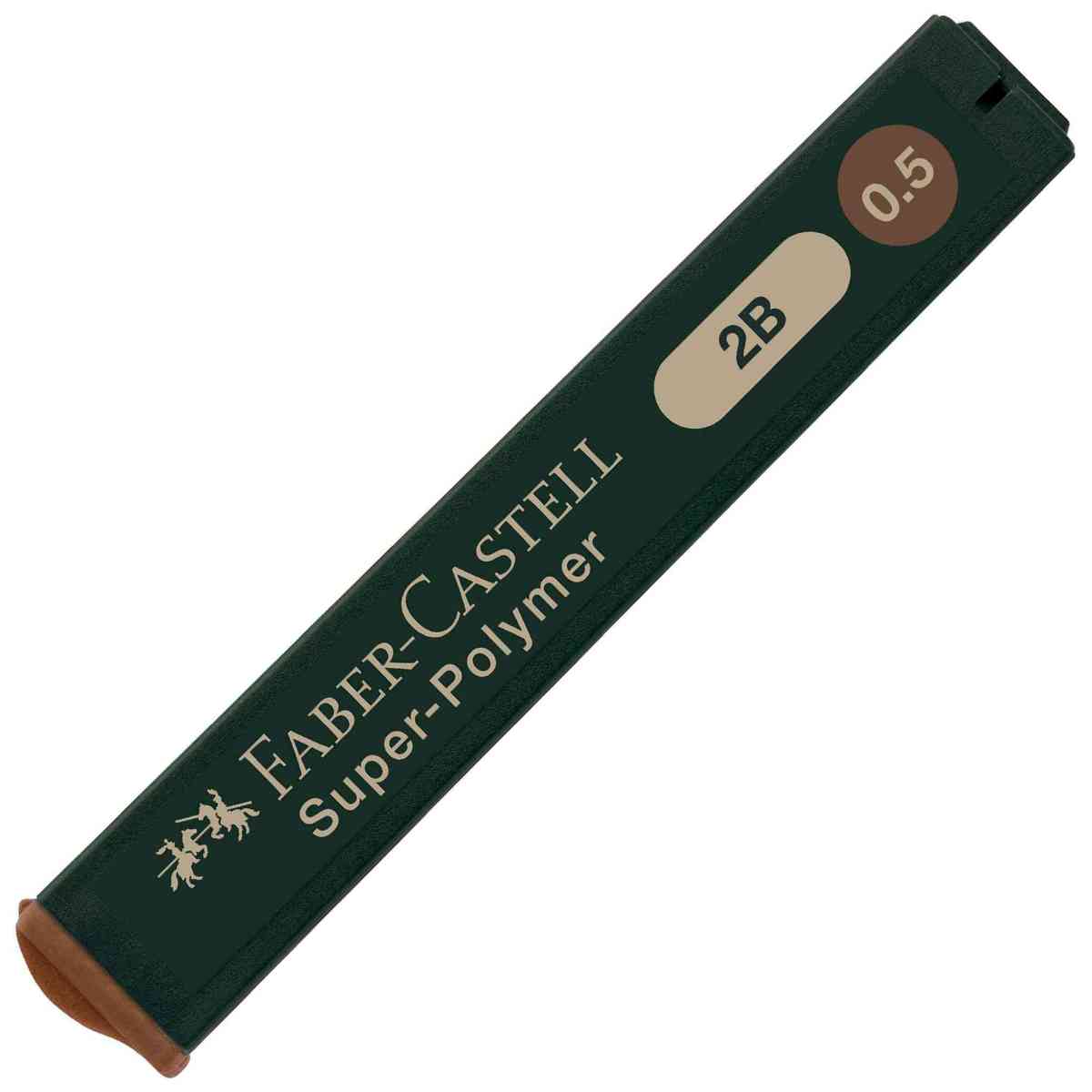 FABER CASTELL Bleistiftmine SUPER-POLYMER 0,5mm 2B 12 Stück