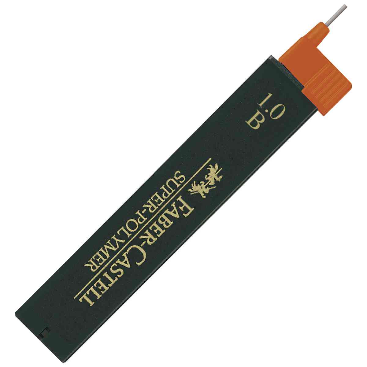 FABER CASTELL Bleistiftmine SUPER-POLYMER 1,0mm B 12 Stück