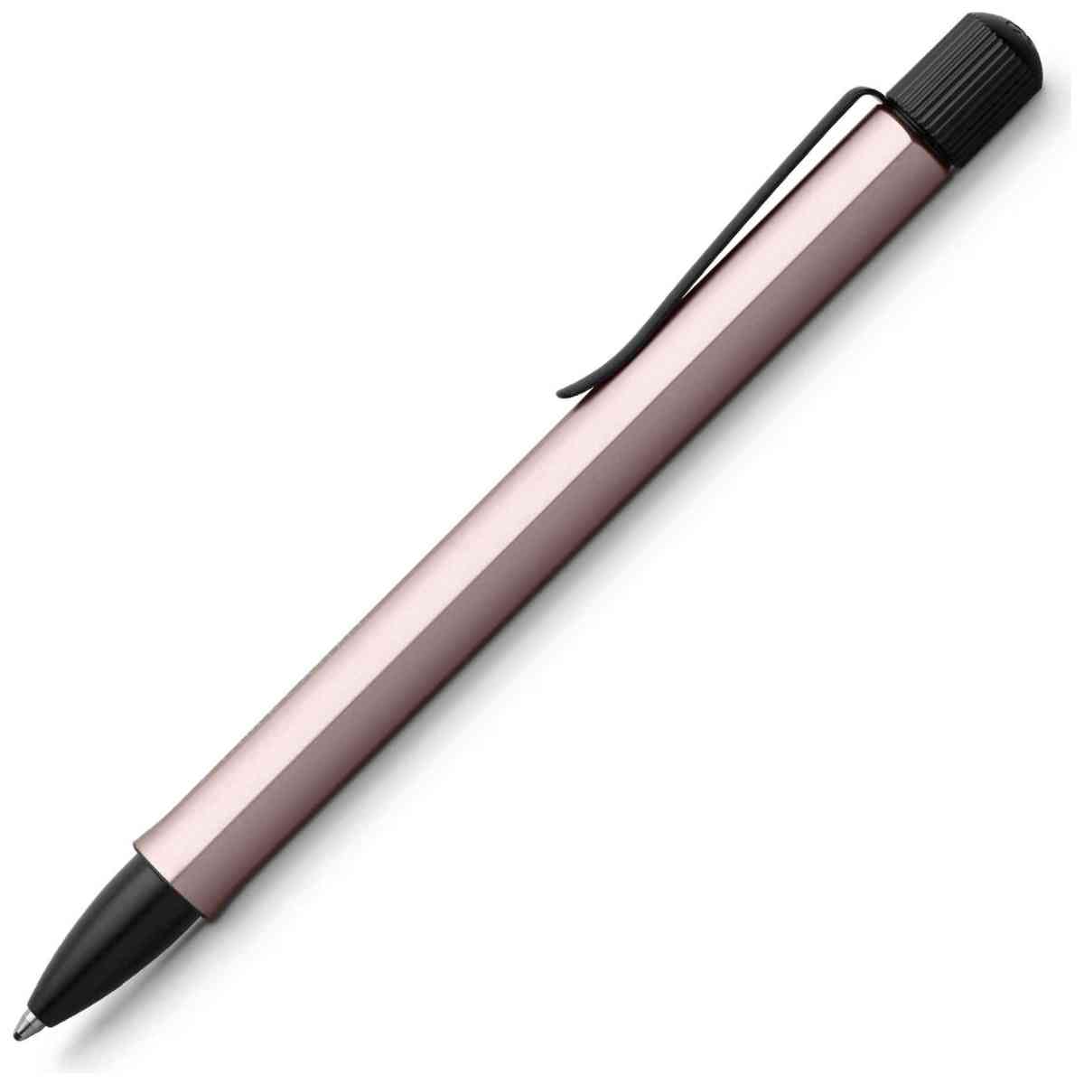 FABER CASTELL Kugelschreiber Hexo rosa Mine B schwarz