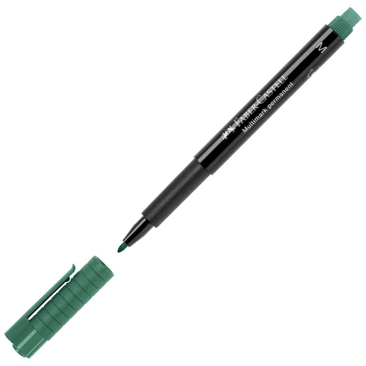 FABER CASTELL Folienstift MULTIMARK 1,0mm permanent M grün