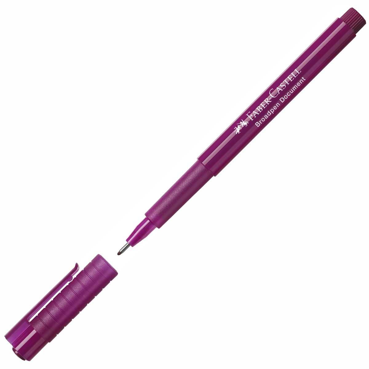 FABER CASTELL Fineliner 1554 BROADPEN 0,8mm magenta