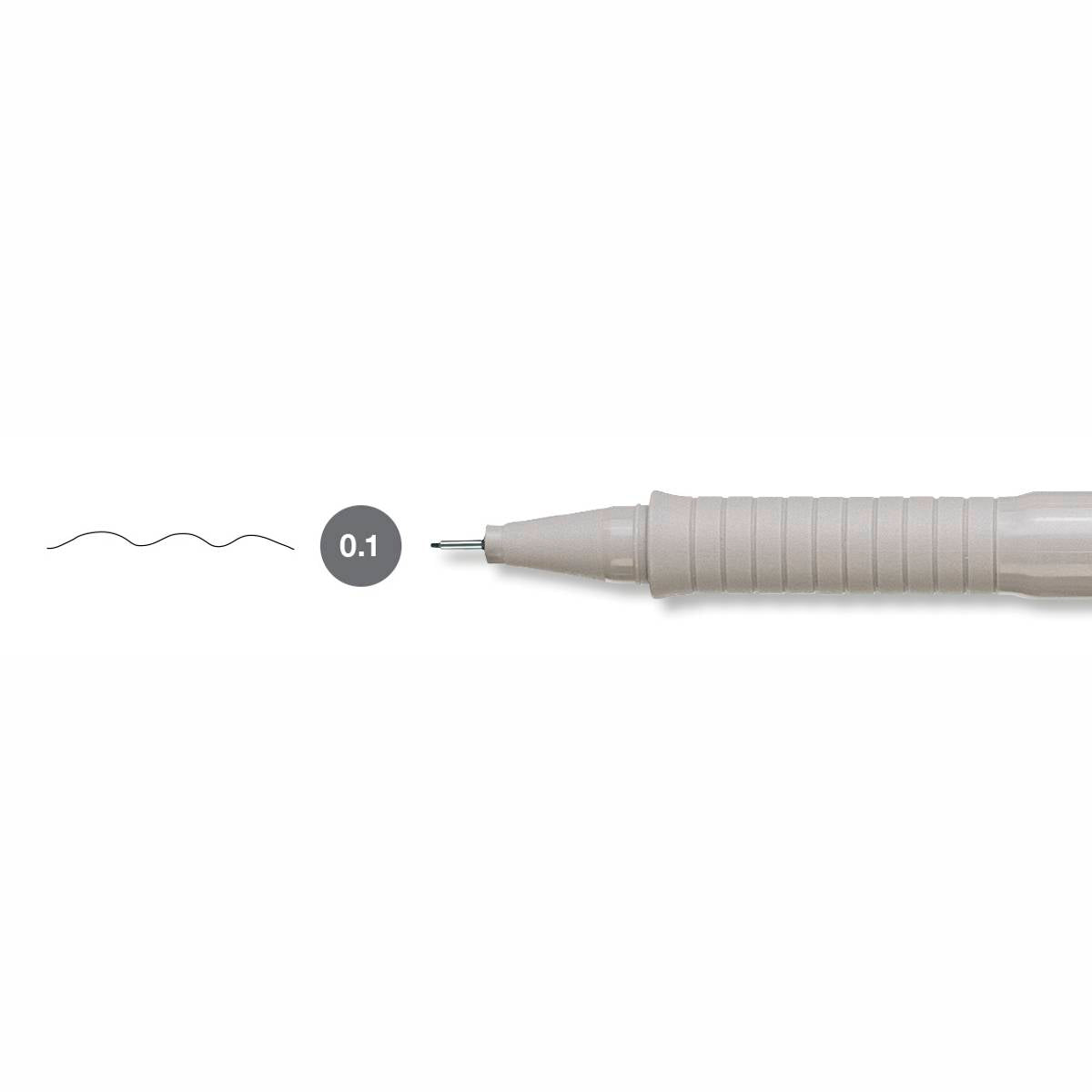 FABER CASTELL Tintenschreiber Ecco Pigment 0,1 mm schwarz