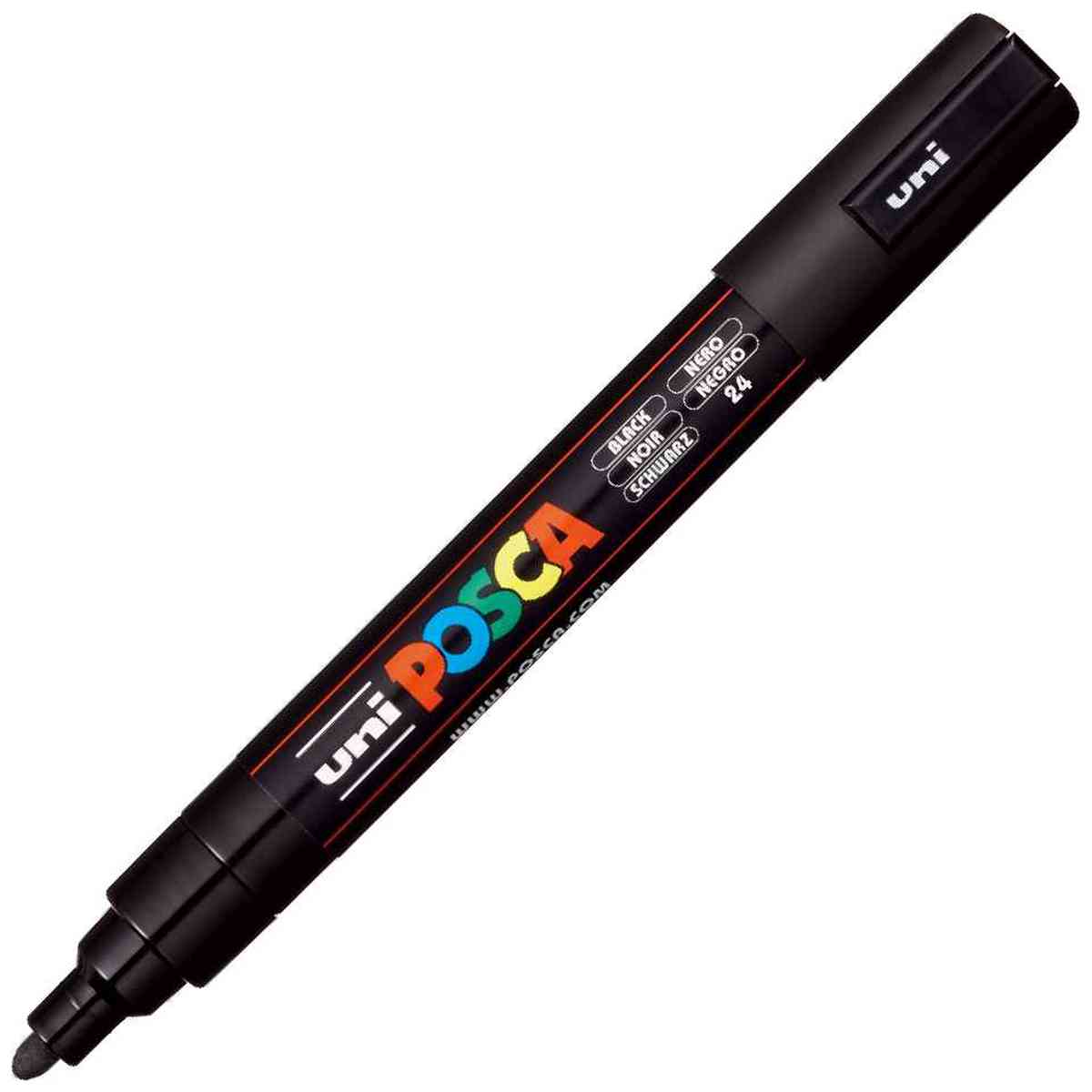 POSCA Marker Acryl-Farbmarker UNI PC-5M 1,8-2,5mm 8 Farben im Aktionsset