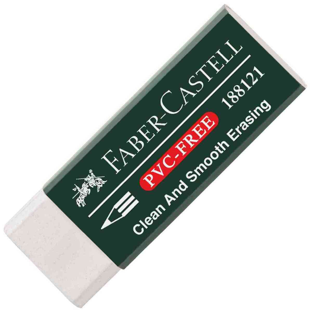 FABER CASTELL Radiergummi VINYL ERASER weiß 7081N