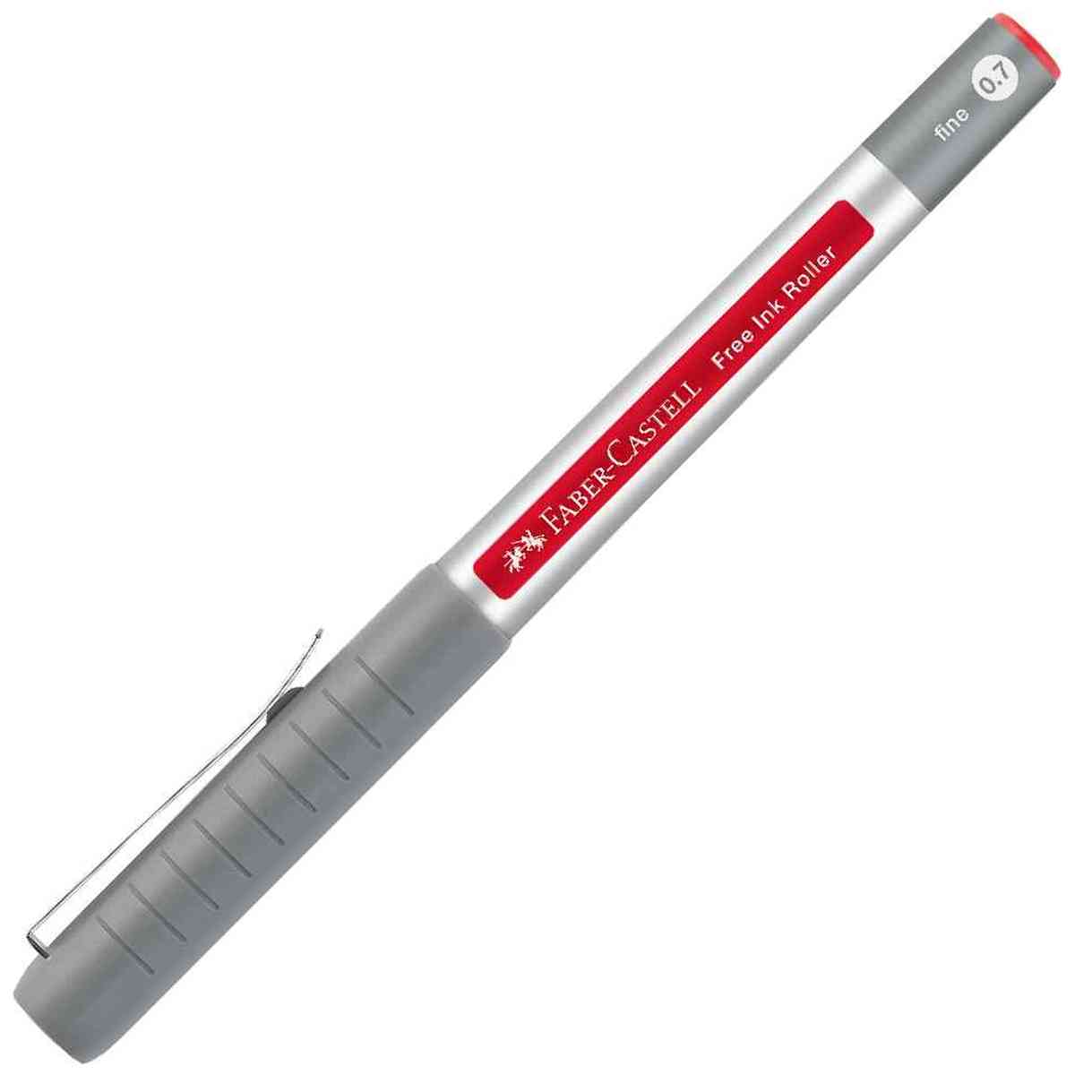 FABER CASTELL Tintenroller Free Ink fine 0,7mm rot