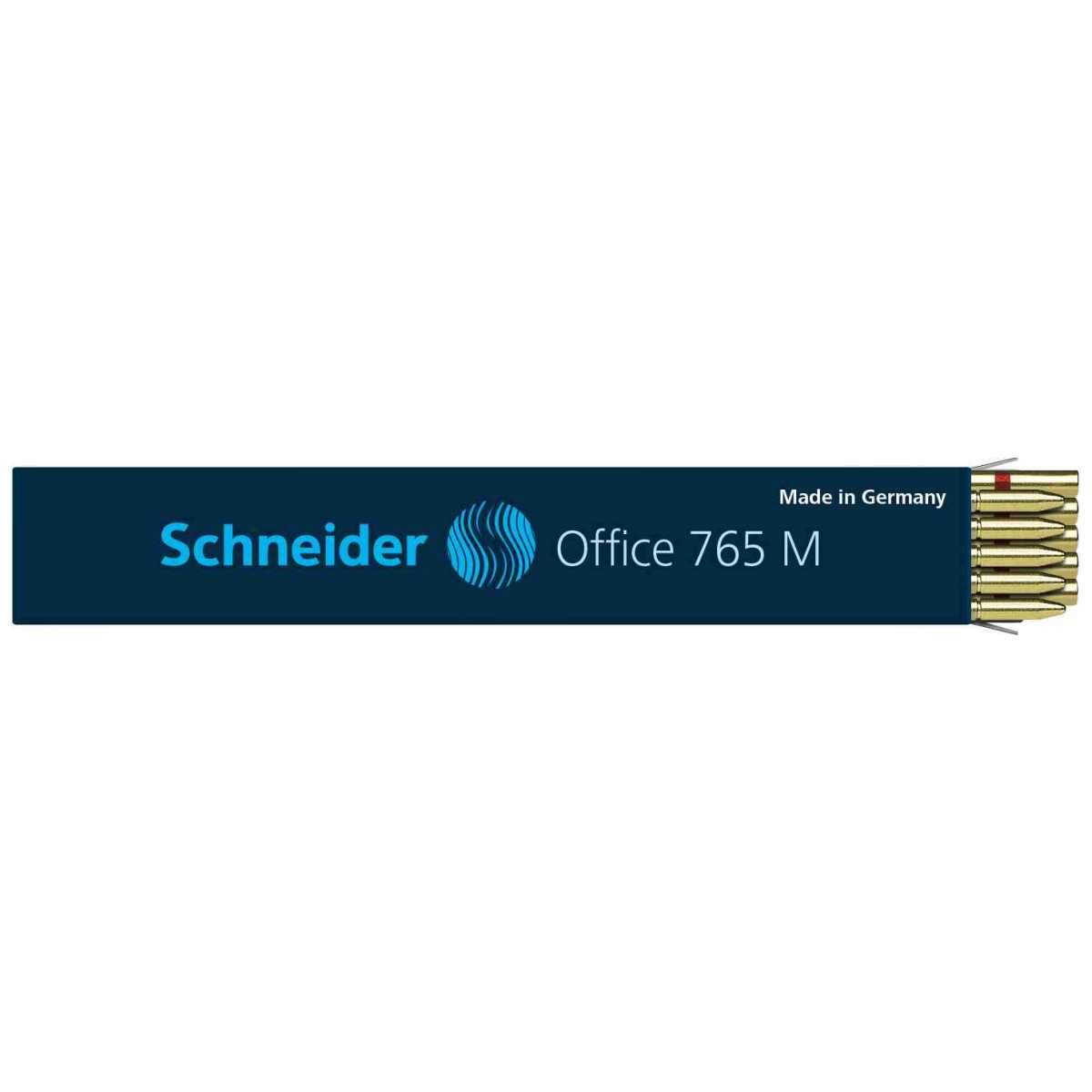 SCHNEIDER Kugelschreibermine 765 M rot 10 Stück