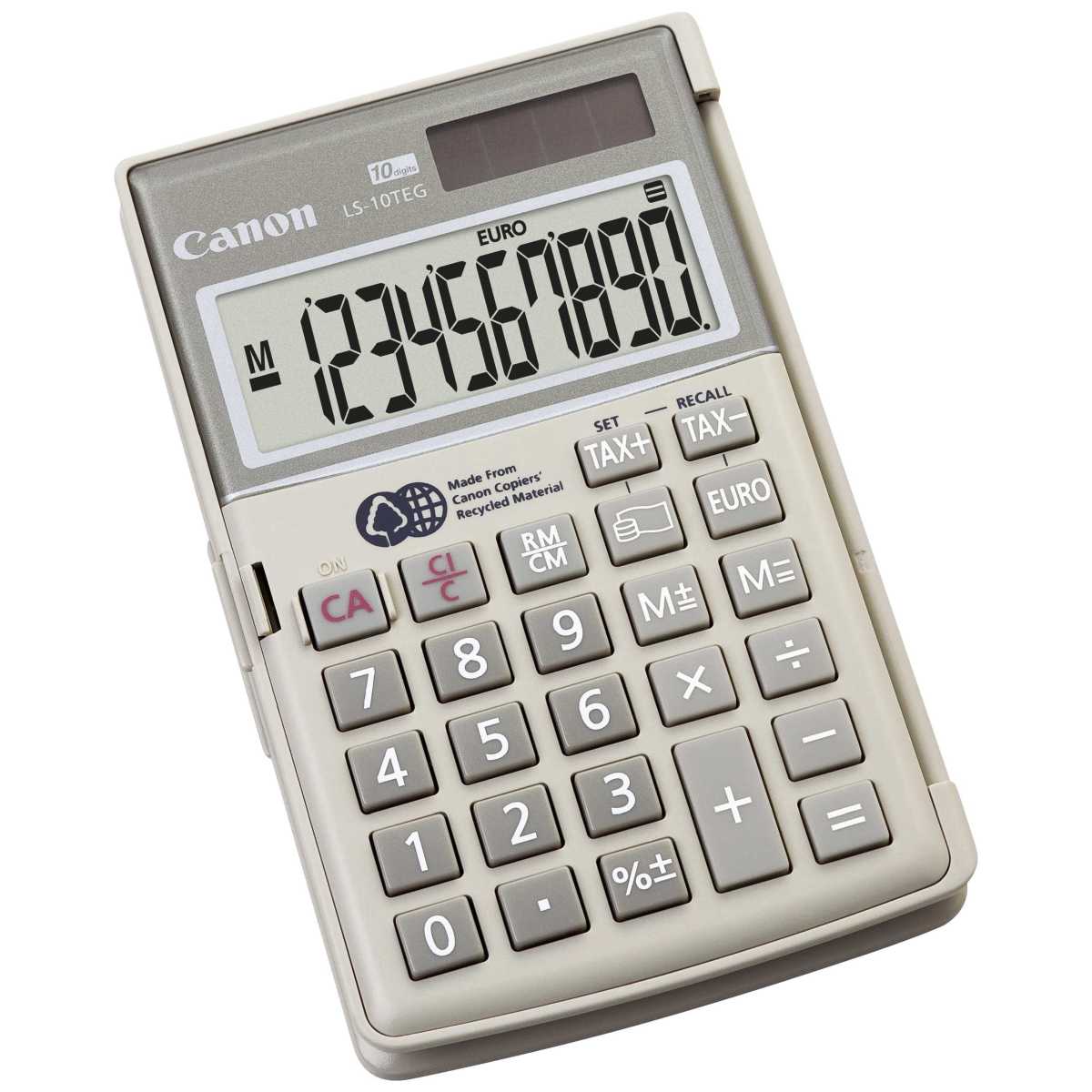CANON Taschenrechner LS-10 TEG 10-stellig aus Recycling Material