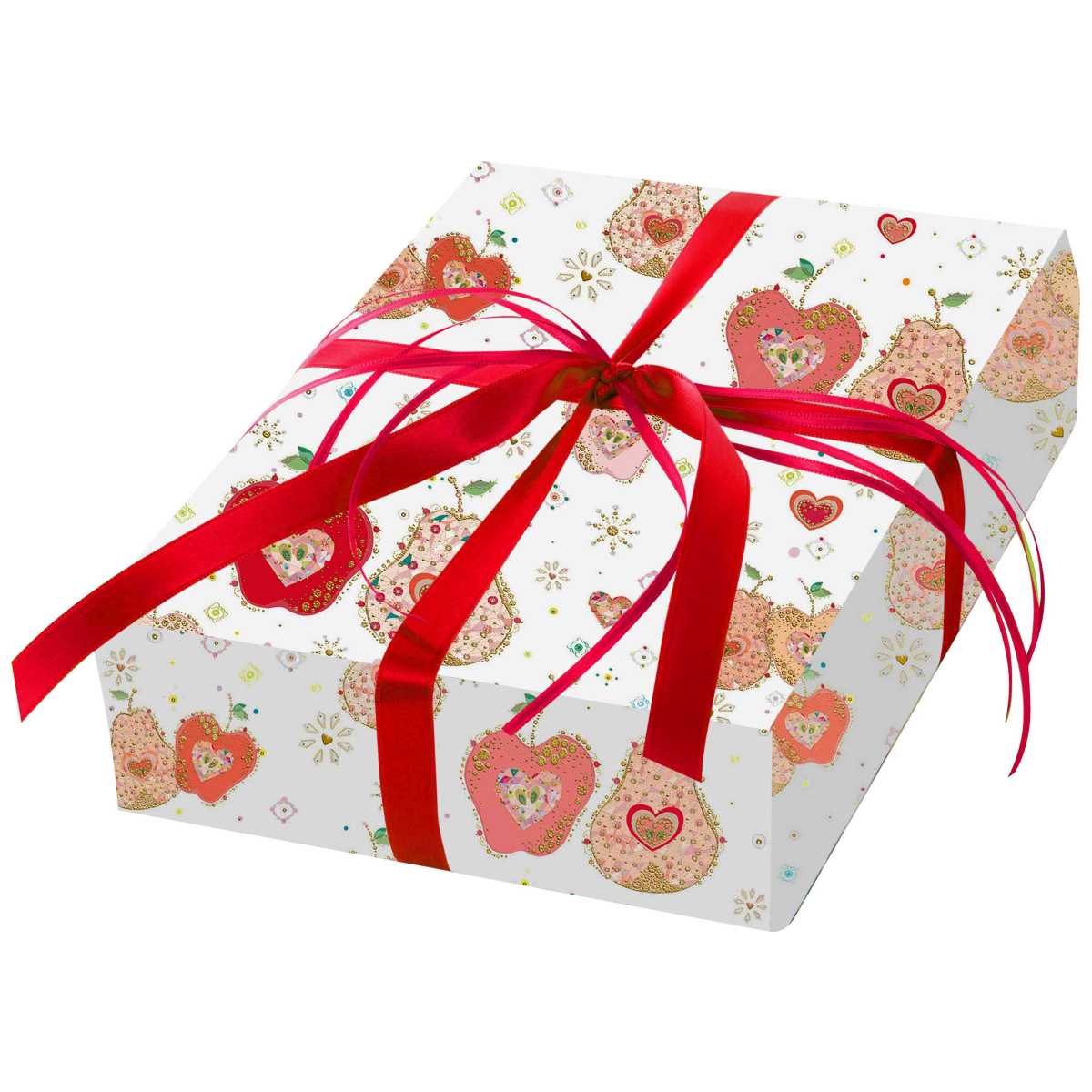 GOLDBUCH Geschenkpapier TURNOWSKY 50x70cm Apple & Pear in Love