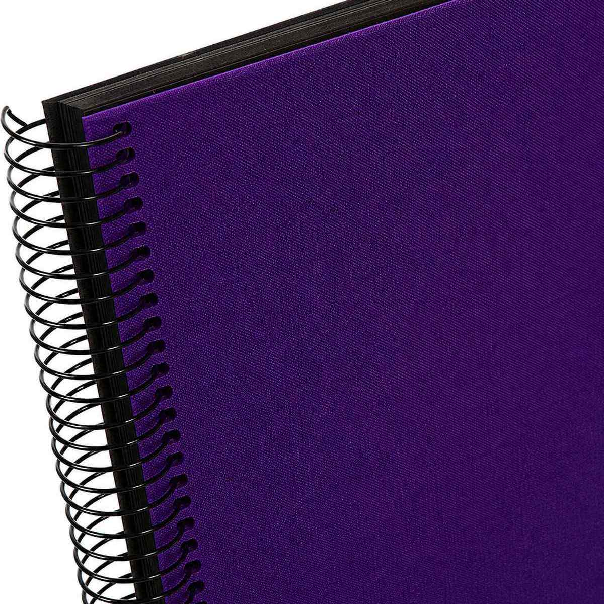 GOLDBUCH Spiralalbum Bella Vista 24x17 cm violett 40 weiße Seiten