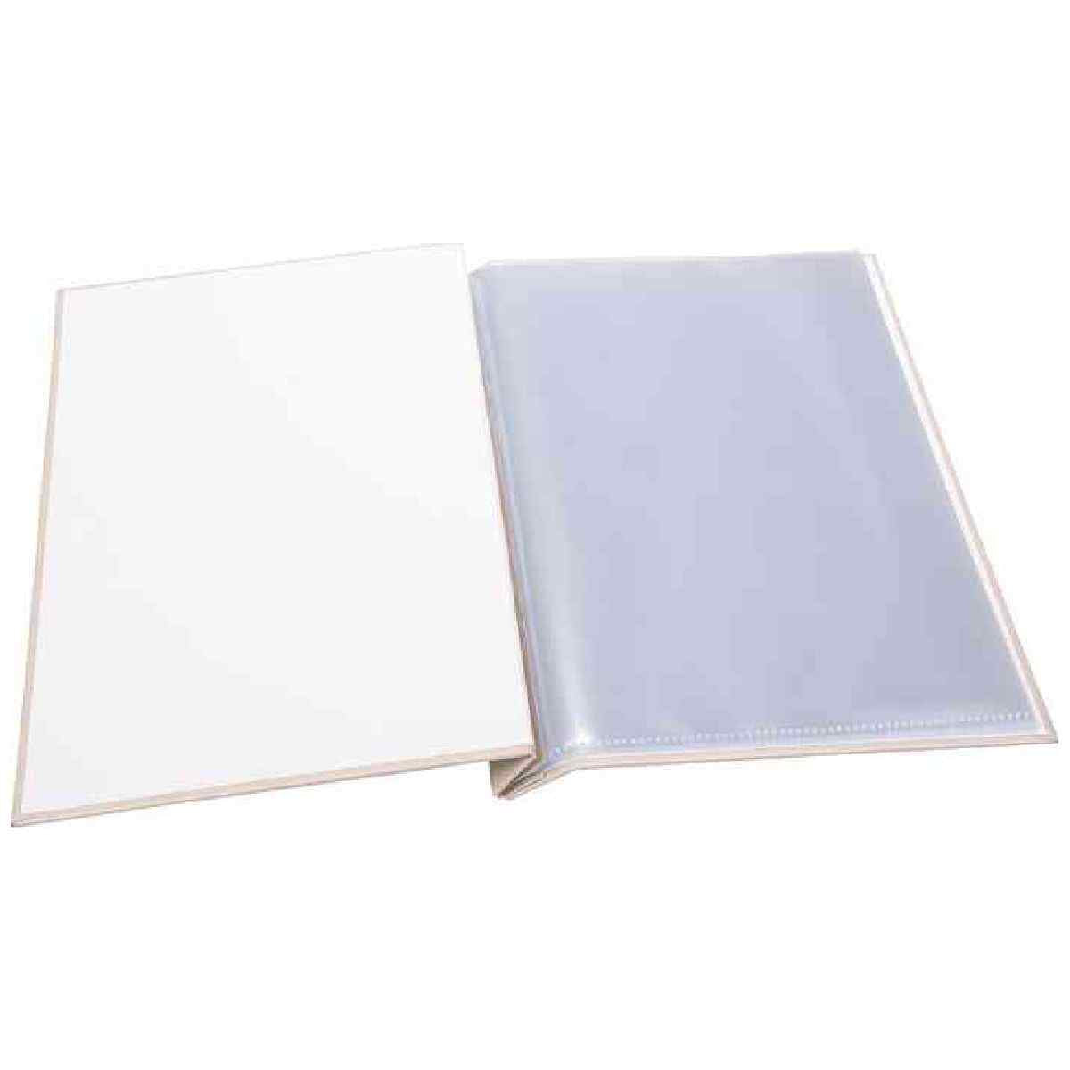 GOLDBUCH Zeugnismappe Schwungvoll 24x31cm incl. 12 Sichhüllen creme