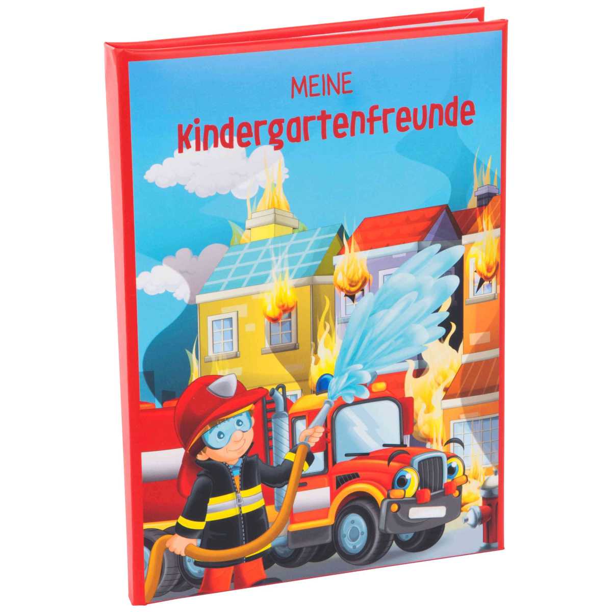 GOLDBUCH Kindergarten Freundebuch Feuerwehr 88 illustrierte Seiten