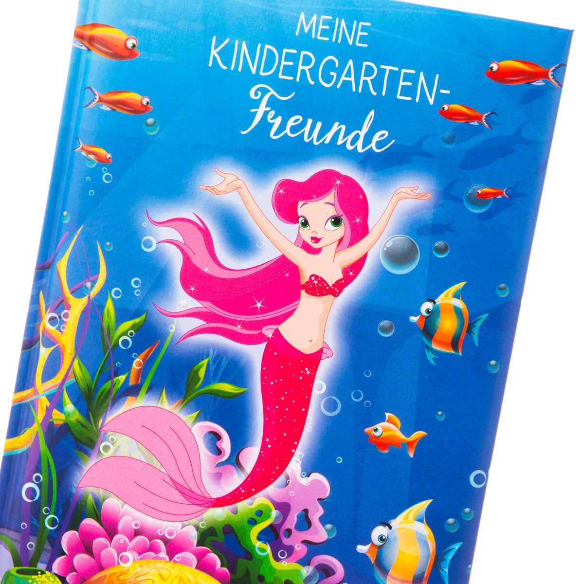 GOLDBUCH Kindergarten Freundebuch Meerjungfrau A5 88 illustrierte Seiten