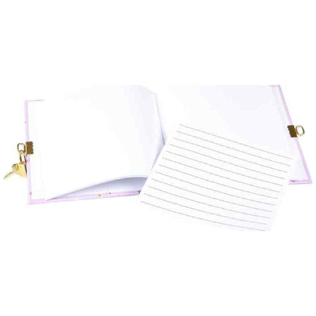 GOLDBUCH Tagebuch mit Schloss TURNOWSKY Sweet Beat 16,5x16,5cm 96 weiße Seiten