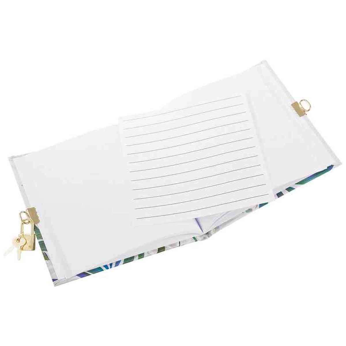 GOLDBUCH Tagebuch mit Schloss TURNOWSKY Tropical White 96 Seiten