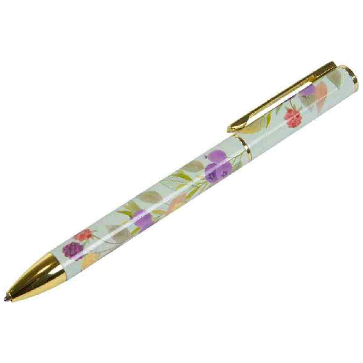 GOLDBUCH Schreibset Kugelschreiber + Etui Blissful Blossom flieder