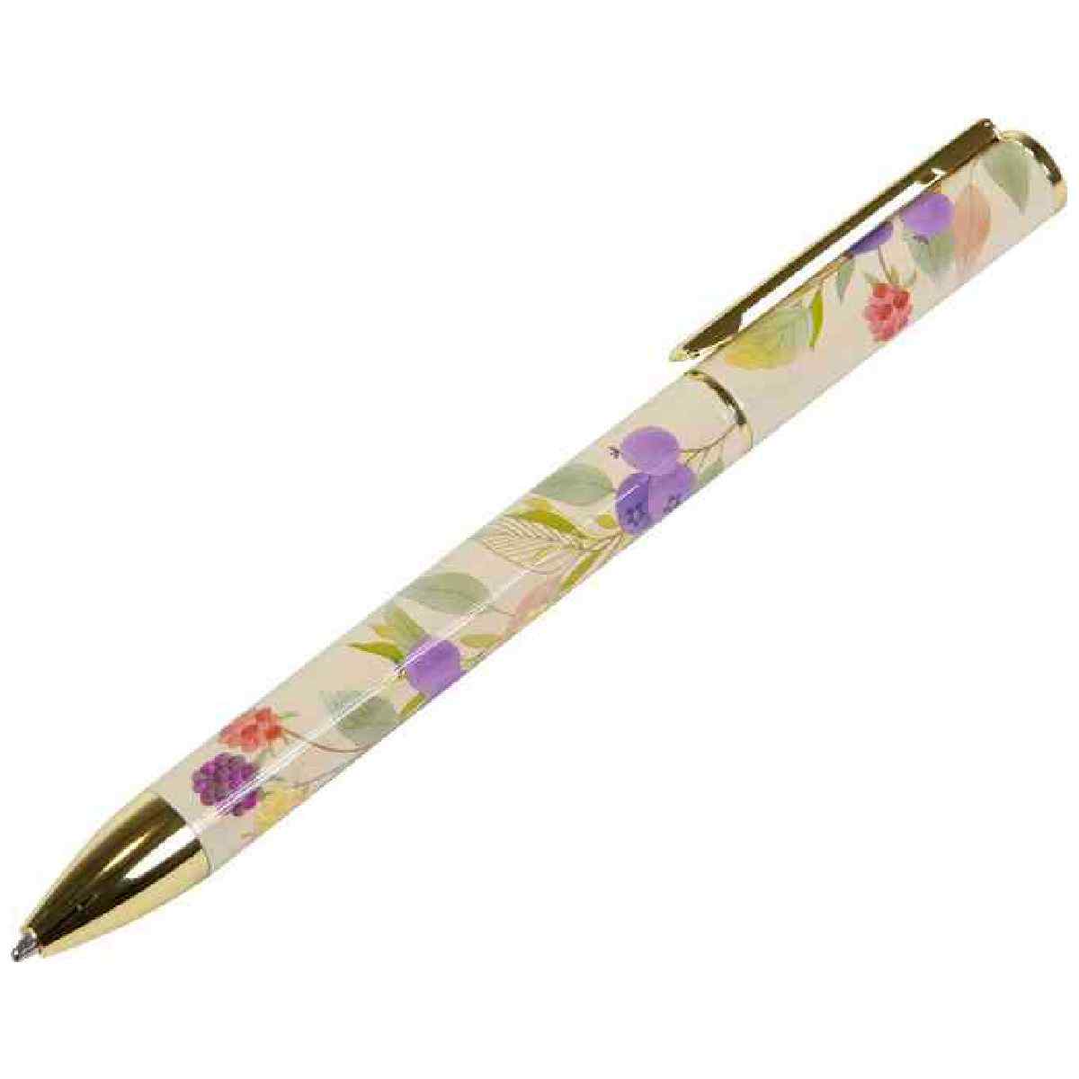 GOLDBUCH Schreibset Kugelschreiber + Etui Blissful Blossom mango