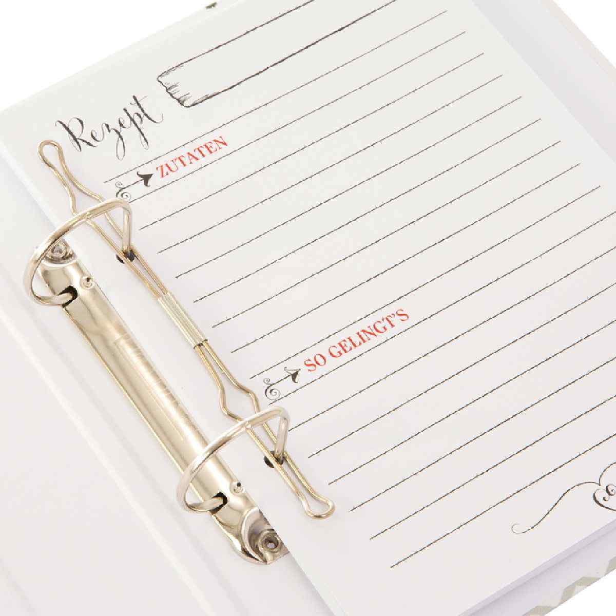 GOLDBUCH Rezeptordner DIN A5 2-Ring -Homemade-