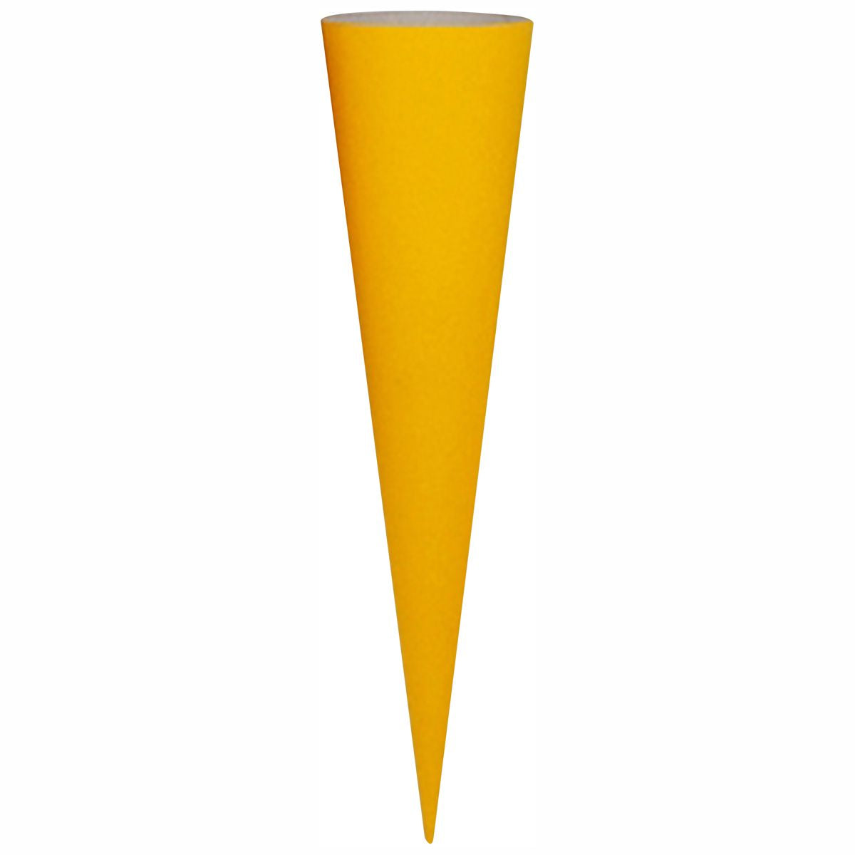 GOLDBUCH Schultüten Rohling 70cm ohne Filz gelb