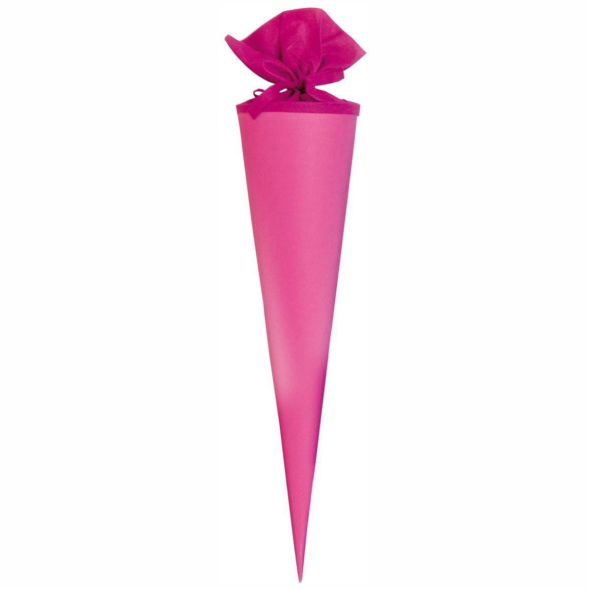 GOLDBUCH Schultüten Rohling 70cm mit Filz pink