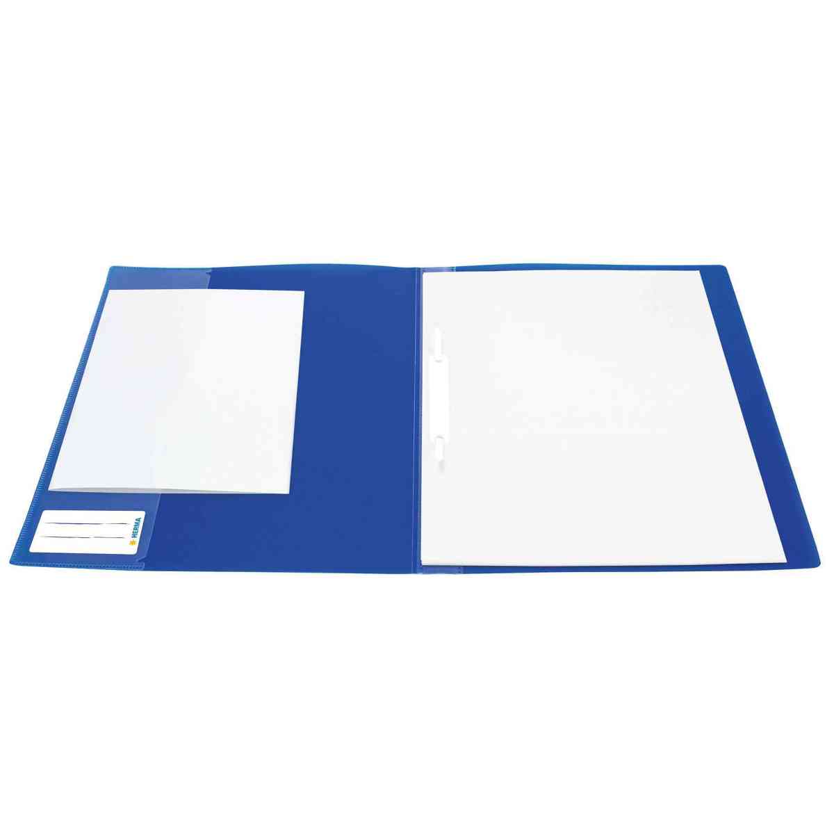 HERMA Schnellhefter Kunststoff A4 dunkelblau extra stark