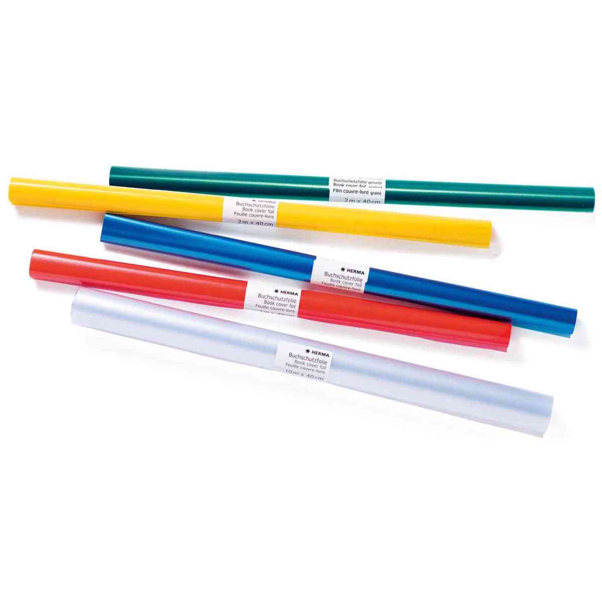 HERMA Buchfolie 50m x 40cm farblos transparent