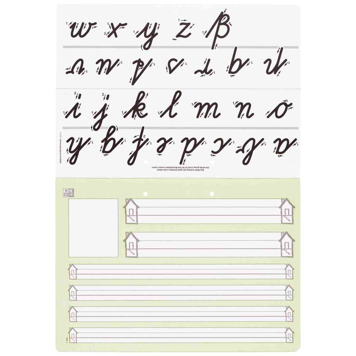 OXFORD Schreiblerheft A4 quer 16 Blatt SL
