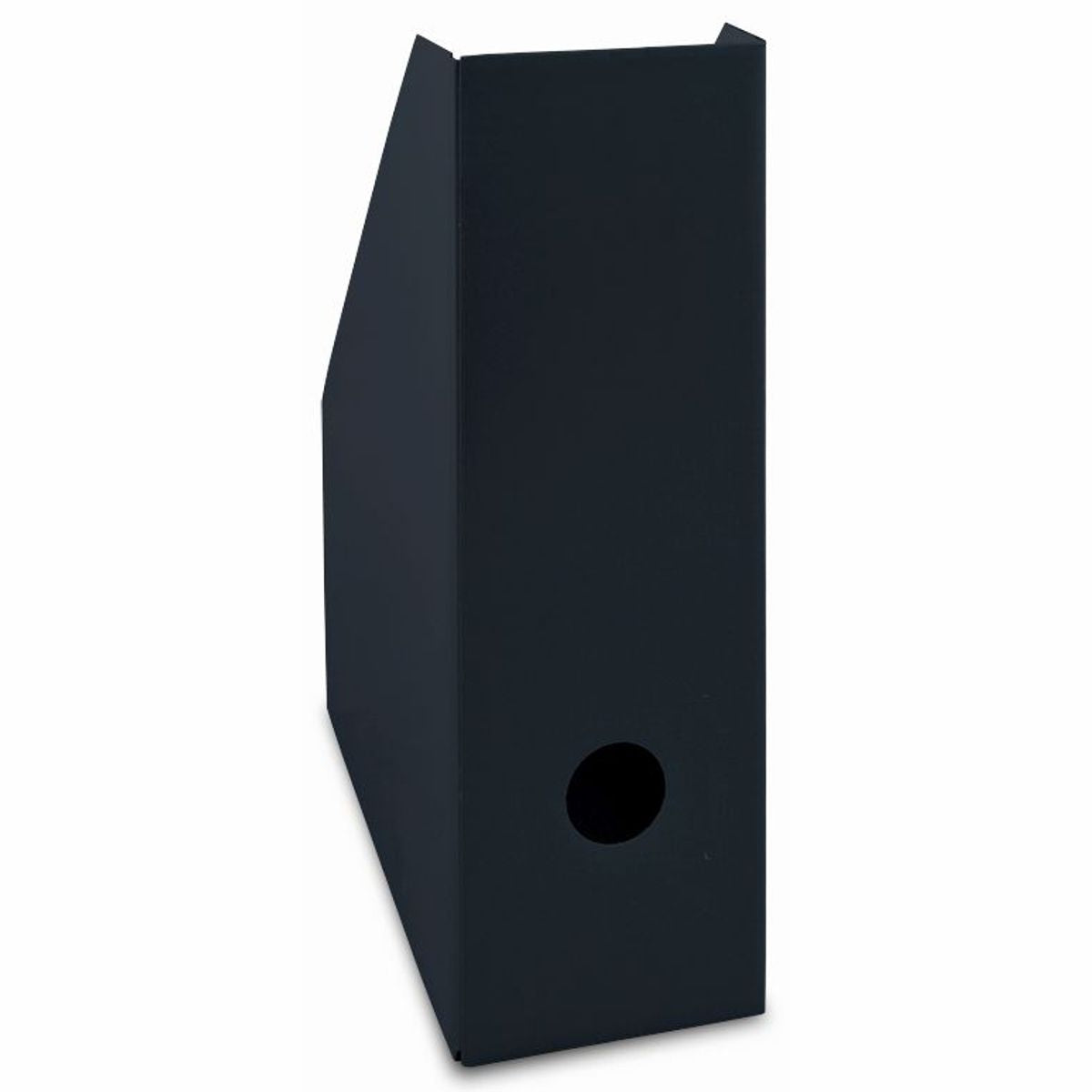 LANDRE Stehsammler Pappe A4 breit 10,5 x 26 x 31cm schwarz
