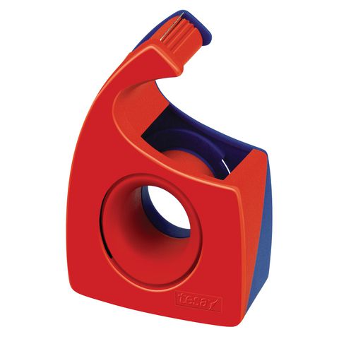 TESA Handabroller Easy Cut 57443 bis 10m x 19mm rot / blau