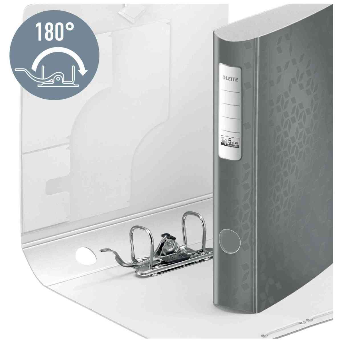 LEITZ Ordner Active WOW 1107 65mm pink metallic