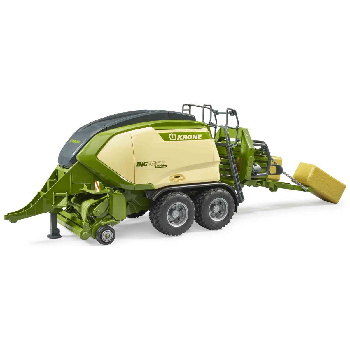 BRUDER 02033 Krone Big Pack 1290 HDP VC mit 2 Quaderballen