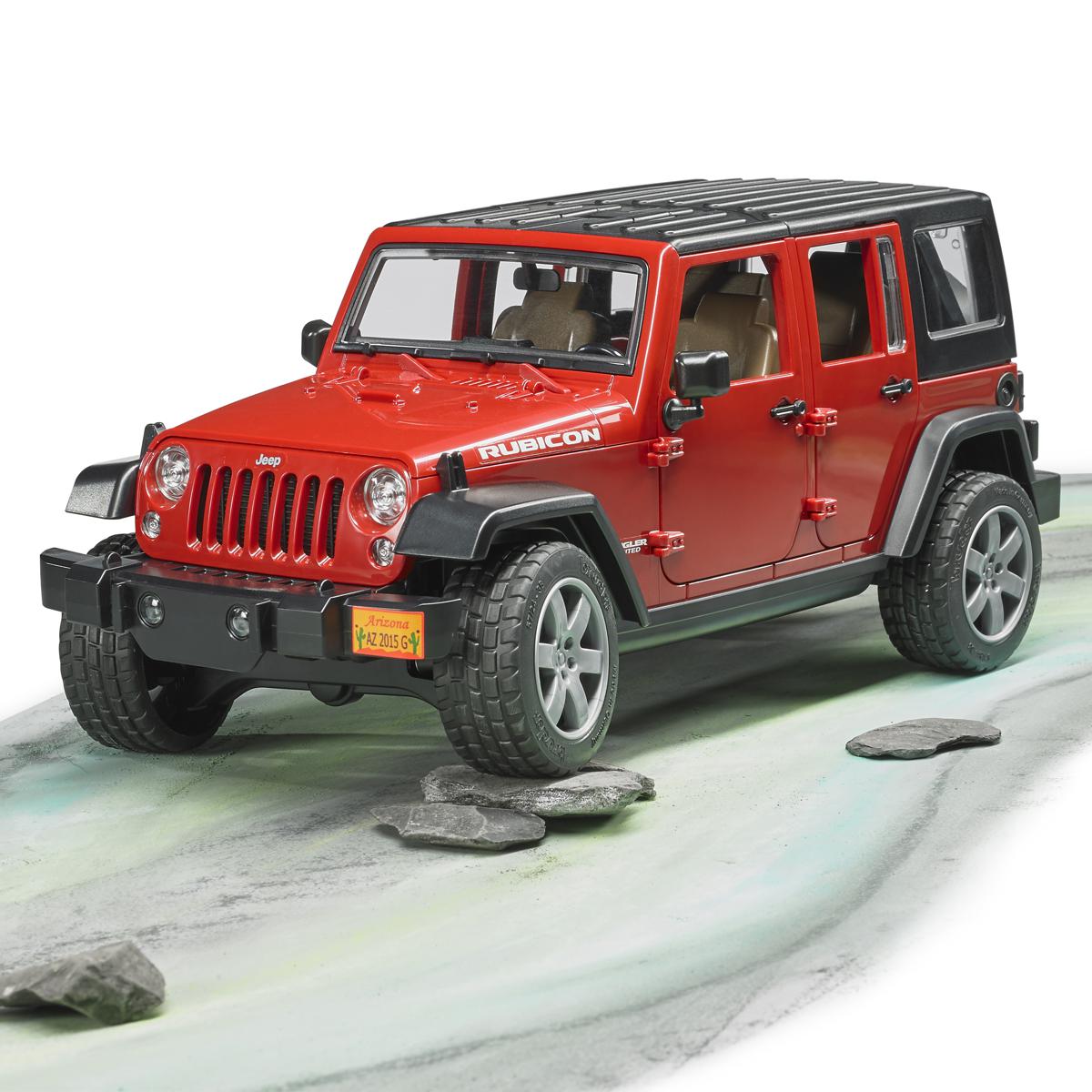 BRUDER 02525 JEEP Wrangler Unlimited Rubicon