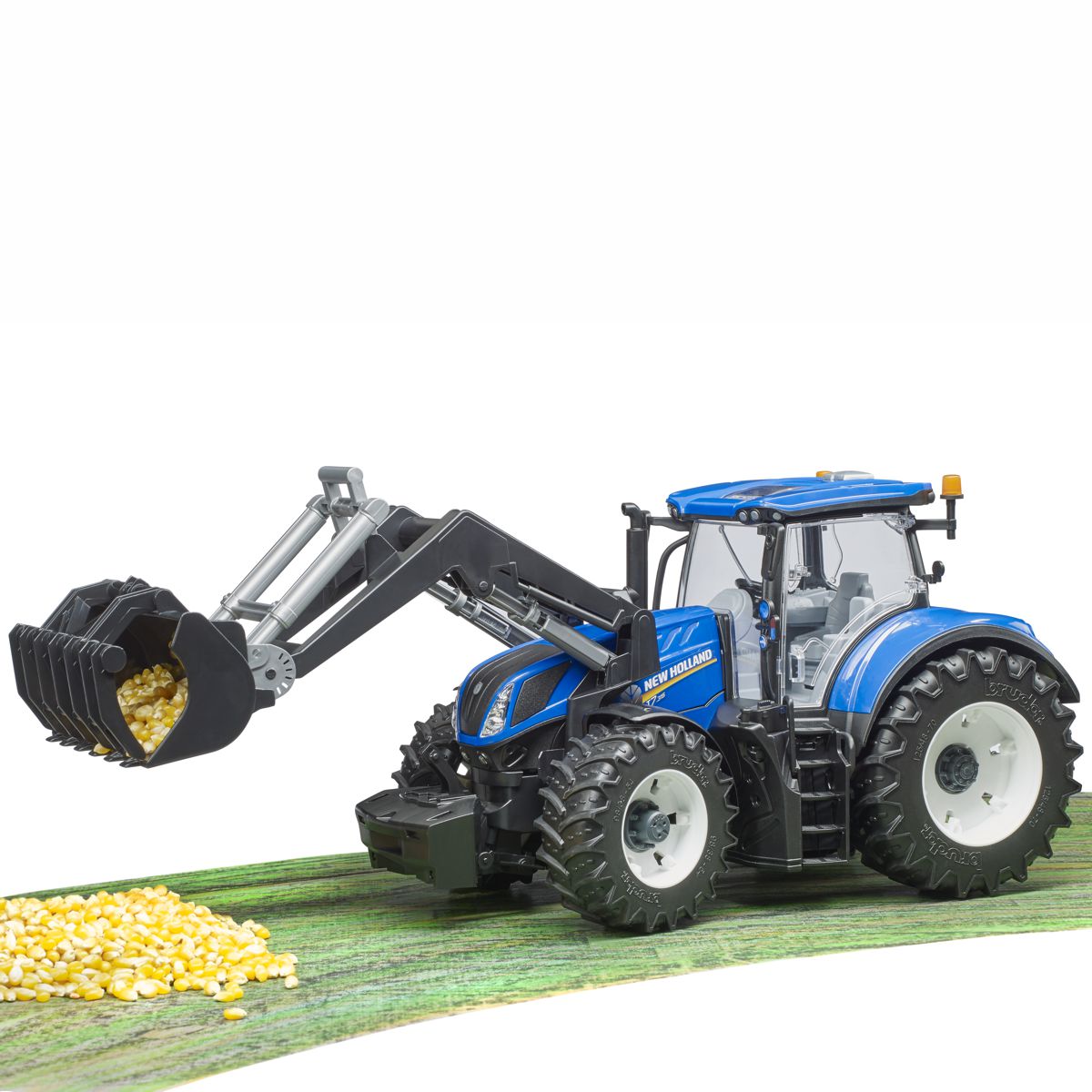 BRUDER 03121 New Holland T7.315 mit Frontlader