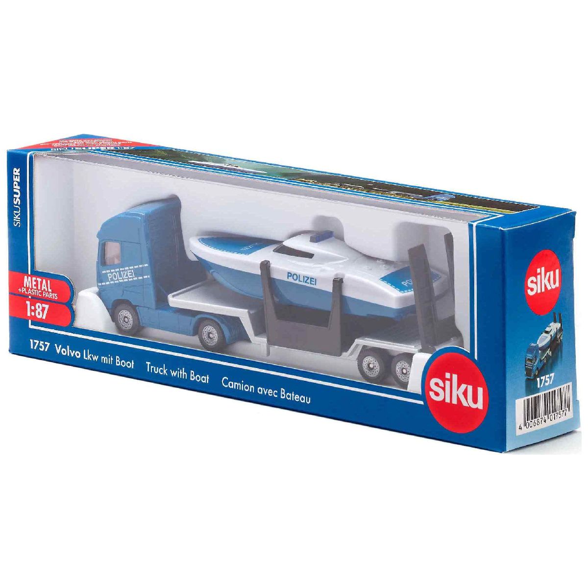SIKU 1757 Volvo Lkw mit Boot 1:87 *SIKU 2026*