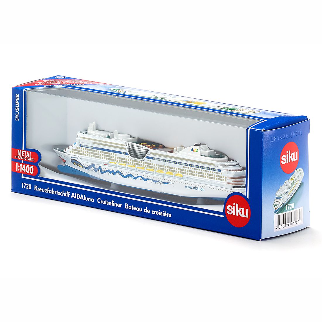 SIKU 1720 Kreuzfahrtschiff AIDA 1:1400