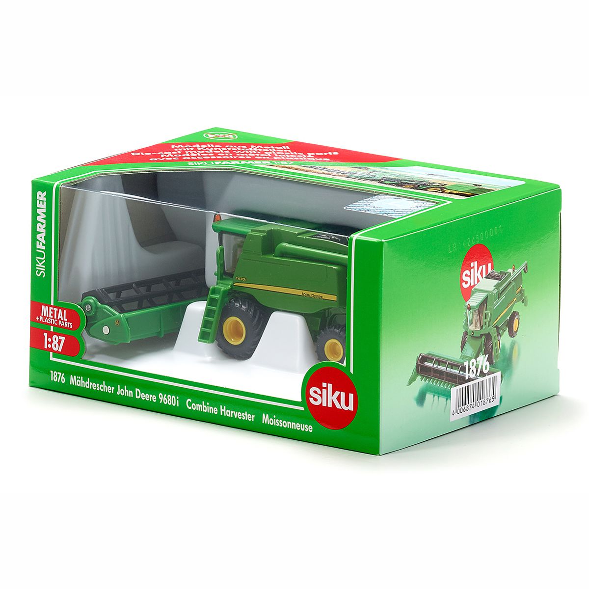 SIKU 1876 John Deere T670i Mähdrescher 1:87