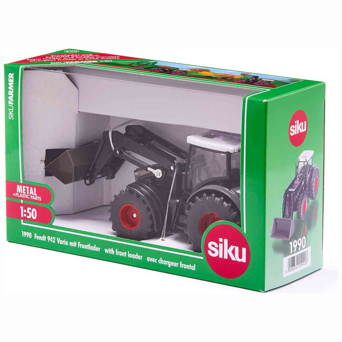 SIKU 1990 Fendt 942 Vario mit Frontlader 1:50