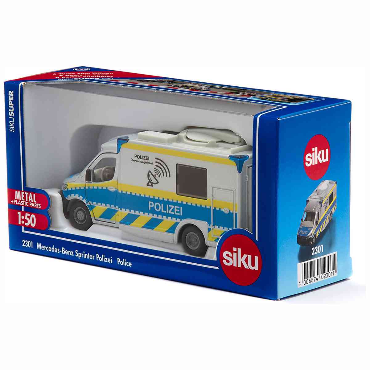 SIKU 2301 Mercedes-Benz Sprinter Polizei 1:50