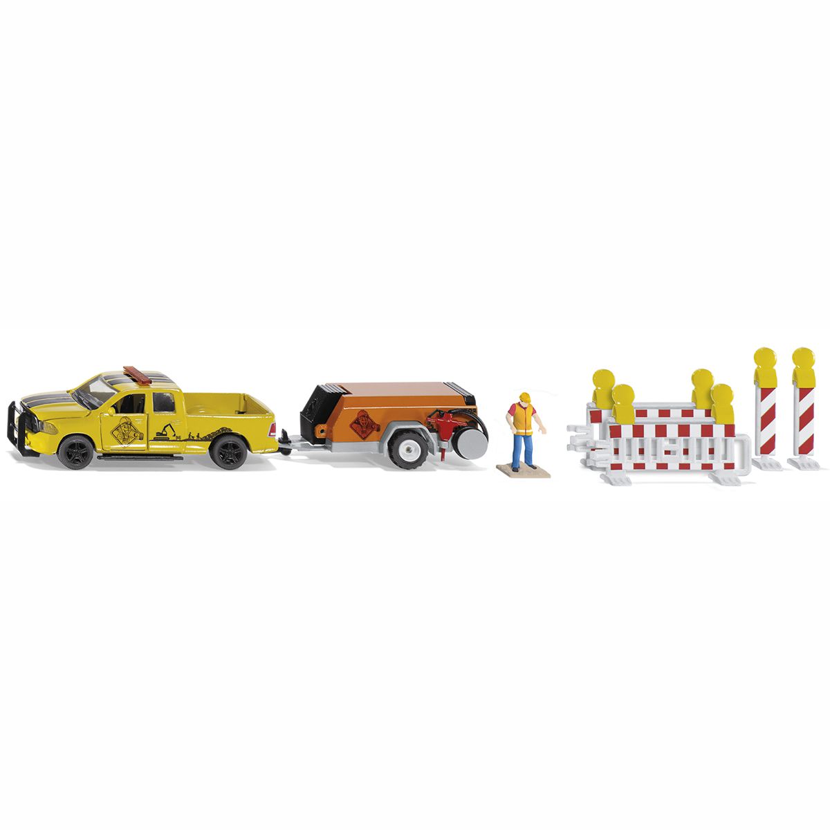 SIKU 3505 RAM 1500 mit Kompressoranhänge 1:50