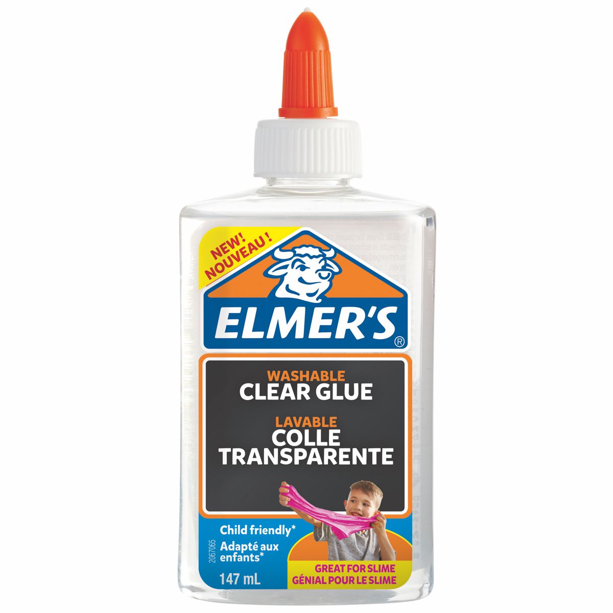 ELMERS Schulkleber 147ml transparent (Slime Grundstoff)