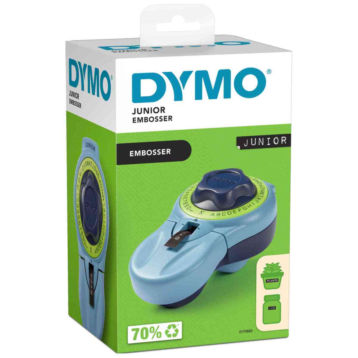 DYMO Prägegerät Junior 2174602 Bandbreite 9mm