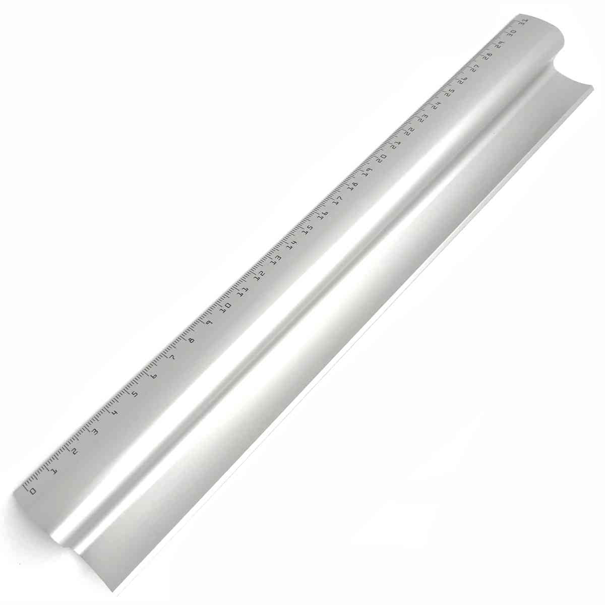 BRUNNEN Design Alu-Lineal 30cm mit Stiftablage -exklusive Ausführung-
