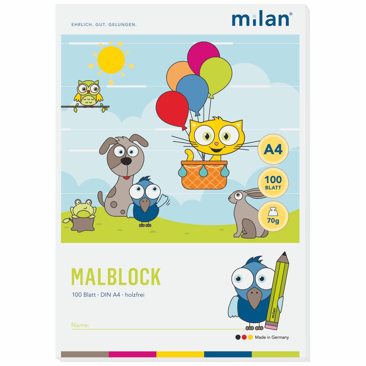 Malblock 566 A4 70g 100 Blatt