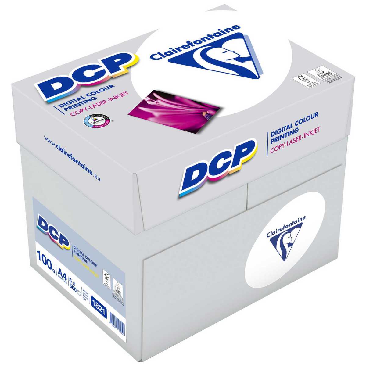 CLAIREFONTAINE DCP Papier A4 100g, 500 Blatt
